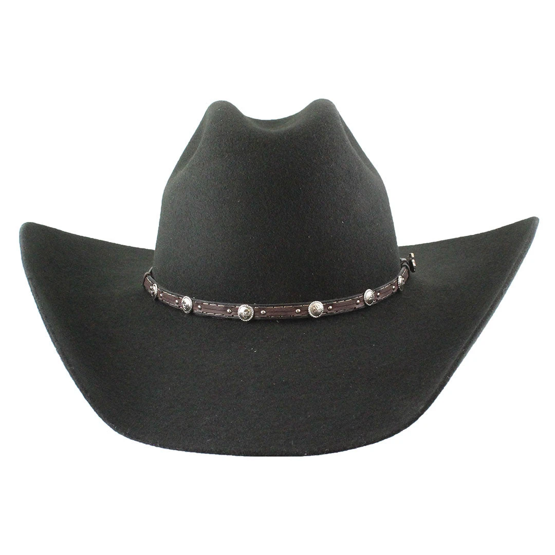 Justin 2X Buster Cattleman Wool Felt Cowboy Hat 2 Justin 2X Buster Cattleman Wool Felt Cowboy Hat - Image 2