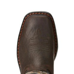 Ariat Boys' WorkHog Square Toe Cowboy Boots -Western Cowboy Equipment Store 0585f93340815668474581dc1f577610