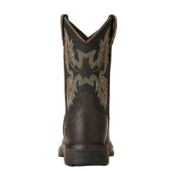 Ariat Boys' WorkHog Square Toe Cowboy Boots -Western Cowboy Equipment Store 06bedb66ada9c900f7eb5e18bfd714e6
