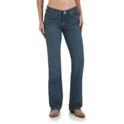 Wrangler Women's Ultimate Riding Q-Baby Mid Rise Jeans -Western Cowboy Equipment Store 06c8fe1ec894c87477edb1c96af283be