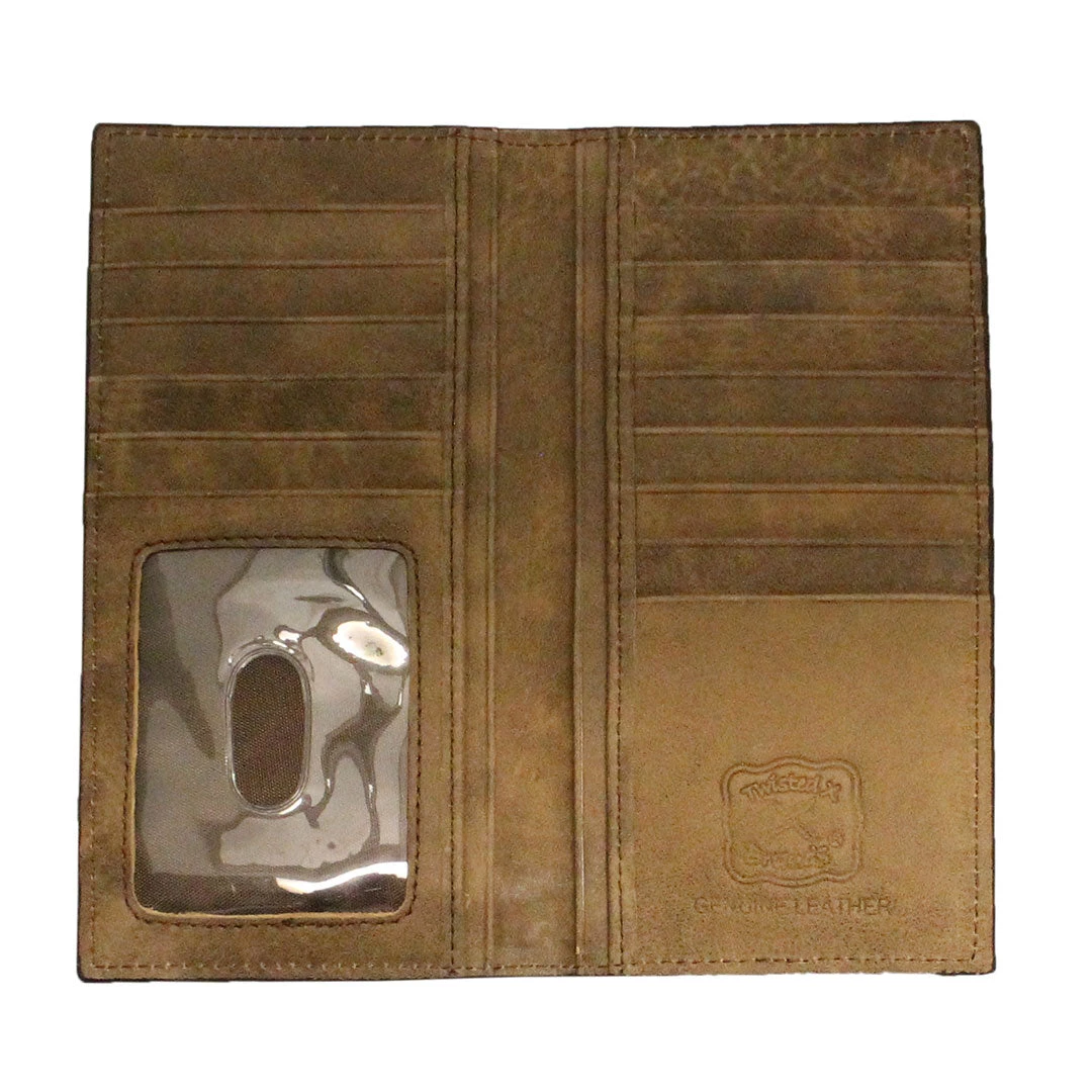 Twisted X Men's Embroidered Longhorn Rodeo Wallet 2 Twisted X Men's Embroidered Longhorn Rodeo Wallet - Image 2