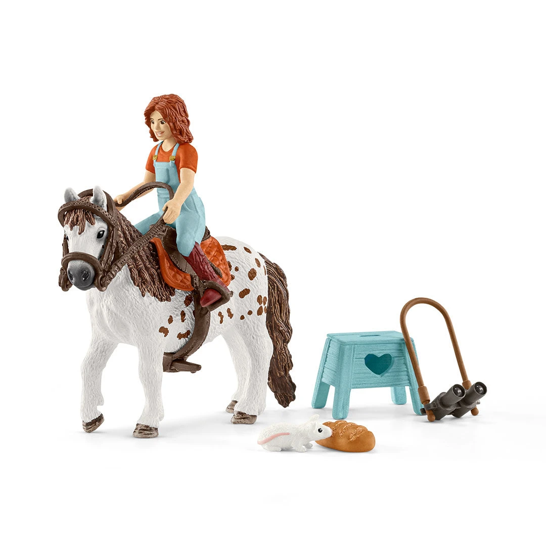 Schleich Horse Club Mia & Spotty Toy Set 1 Schleich Horse Club Mia & Spotty Toy Set