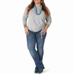 Wrangler Women's Retro Mae Mid Rise Bootcut Jeans 19 Wrangler Women's Retro Mae Mid Rise Bootcut Jeans -Western Cowboy Equipment Store 09PWZKM AF01 SWAA PRD