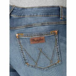 Wrangler Women's Retro Mae Mid Rise Bootcut Jeans 17 Wrangler Women's Retro Mae Mid Rise Bootcut Jeans -Western Cowboy Equipment Store 09PWZKM BD01 SWBD PRD