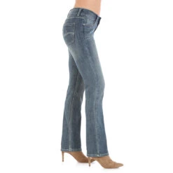 Wrangler Women's Straight Leg Mid Rise Jeans 6 Wrangler Women's Straight Leg Mid Rise Jeans -Western Cowboy Equipment Store 0f1e1e03012ff77d4206f3edf632f66a