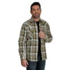 Wrangler Men's Retro Premium Plaid Flannel Shirt