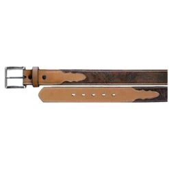 Twisted X Men's Elephant Print Leather Belt