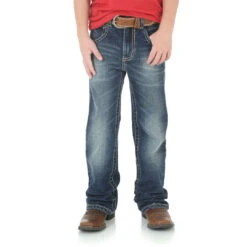 Wrangler Boys' 20X No. 42 Slim Fit Bootcut Jeans (8-20) -Western Cowboy Equipment Store 1789fa85b2b4701309e172e5c3c7a2be