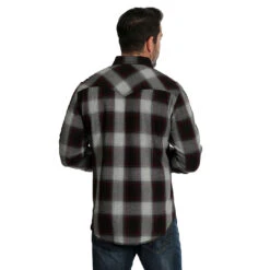 Wrangler Men's Retro Premium Plaid Flannel Shirt -Western Cowboy Equipment Store 1e3e40787c8ec8d94037c74cb1e5f8a1