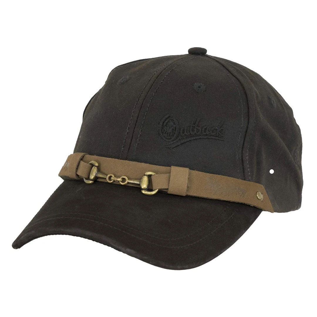 Outback Trading Co. Equestrian Oilskin Cap 3 Outback Trading Co. Equestrian Oilskin Cap - Image 3