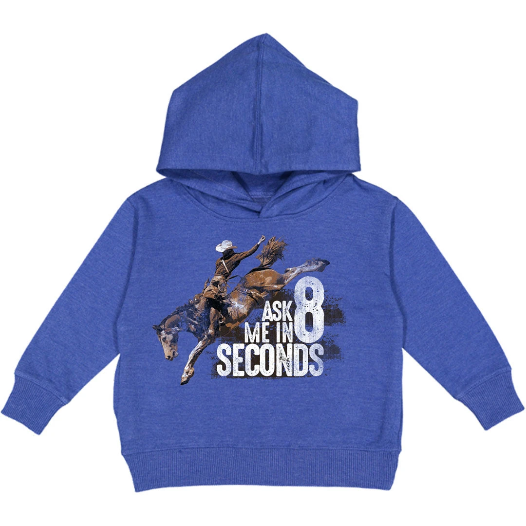Wrangler Boys' 8 Seconds Screen Print Hoodie 1 Wrangler Boys' 8 Seconds Screen Print Hoodie