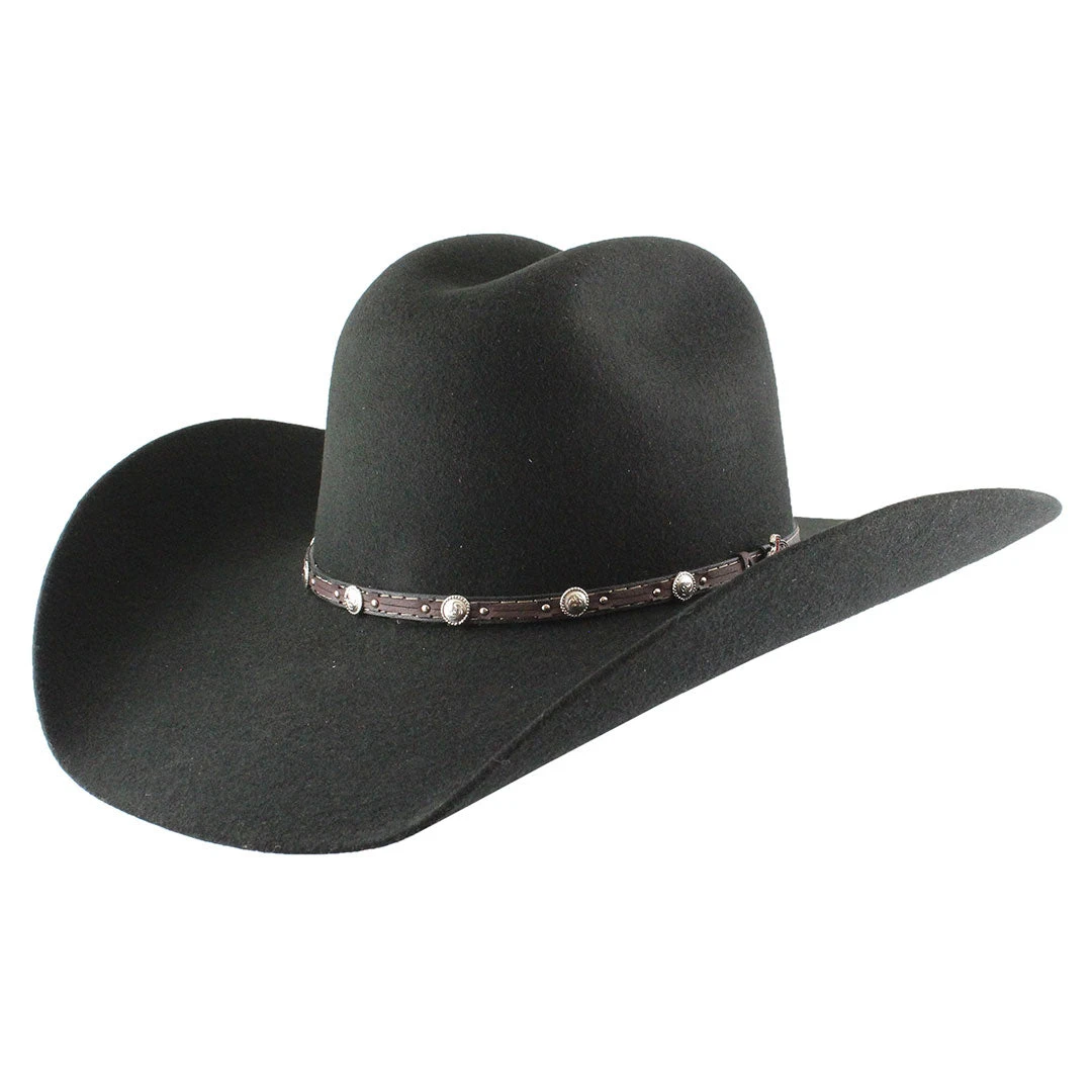 Justin 2X Buster Cattleman Wool Felt Cowboy Hat 1 Justin 2X Buster Cattleman Wool Felt Cowboy Hat