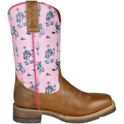 Roper Girls' Cowgirl Print Shaft Cowgirl Boots -Western Cowboy Equipment Store 9119999132 4