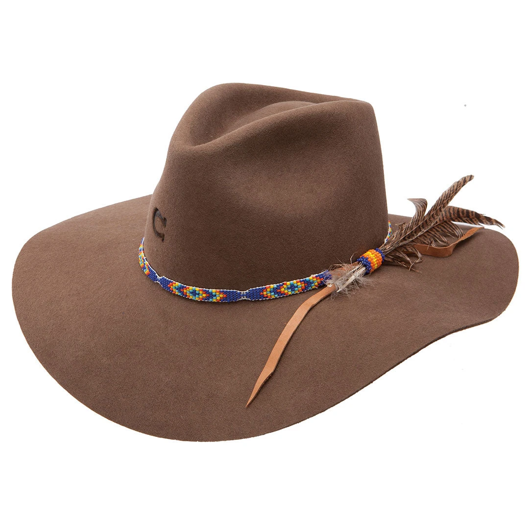 Charlie 1 Horse Women's Gypsy Feather Felt Cowboy Hat 1 Charlie 1 Horse Women's Gypsy Feather Felt Cowboy Hat
