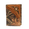 Nocona Men's Mossy Oak 12 Gauge Tri-Fold Wallet
