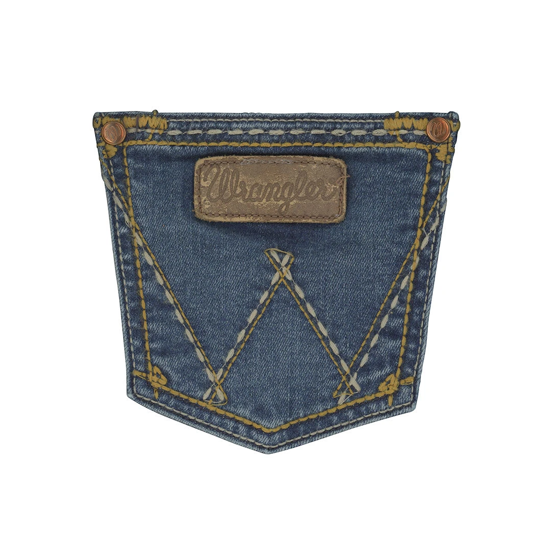 Wrangler Women's Retro Mae Mid Rise Bootcut Jeans 4 Wrangler Women's Retro Mae Mid Rise Bootcut Jeans - Image 4