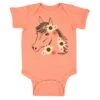 Wrangler Baby Girls' Horse Graphic Print Onesie
