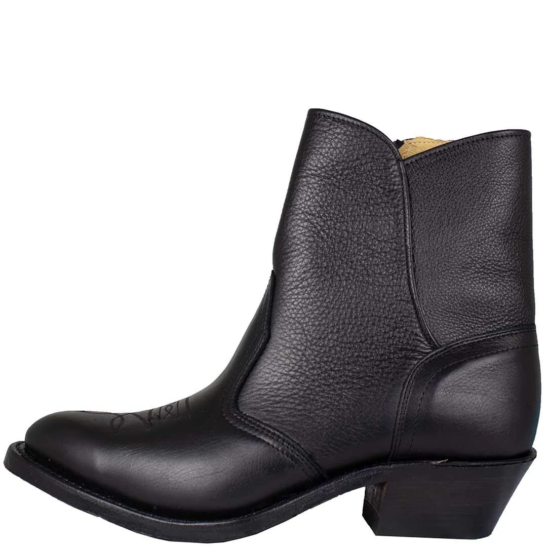 Boulet Men's Mid Length Zip Cowboy Dress Boots 2 Boulet Men's Mid Length Zip Cowboy Dress Boots - Image 2