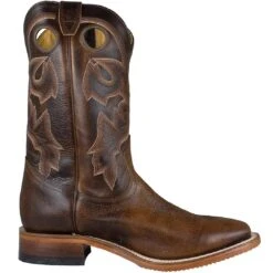 Boulet Men's Damiana Square Toe Cowboy Boots -Western Cowboy Equipment Store BOU 3024 EEE 1