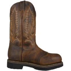 Boulet Men's CSA Steel Toe Cowboy Work Boots 10 Boulet Men's CSA Steel Toe Cowboy Work Boots -Western Cowboy Equipment Store BOU 4374 EEE 1
