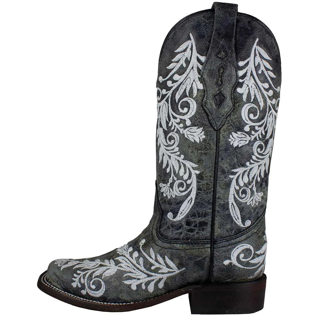 Corral Women's Glow In The Dark Square Toe Cowgirl Boots 6 Corral Women's Glow In The Dark Square Toe Cowgirl Boots - Image 6