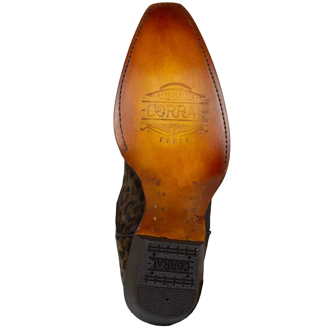 Corral Women's Leopard Snip Toe Cowgirl Boots 7 Corral Women's Leopard Snip Toe Cowgirl Boots - Image 7