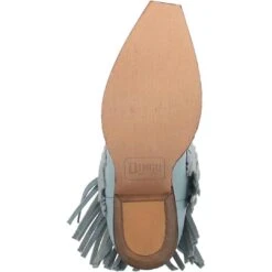 Dingo Women's Gypsy Leather Cowgirl Boots -Western Cowboy Equipment Store DNP DI737 Blue 7