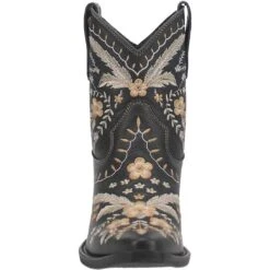 Dingo Women's Primrose Leather Cowgirl Boots -Western Cowboy Equipment Store DNP DI748 Black 5