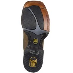 Dan Post Men's Deuce Square Toe Cowboy Boots -Western Cowboy Equipment Store DNP DP4560 EW 5