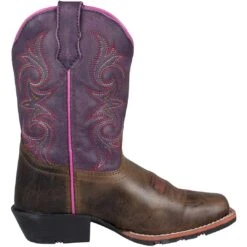 Dan Post Girls' Majesty Square Toe Cowgirl Boots 11 Dan Post Girls' Majesty Square Toe Cowgirl Boots -Western Cowboy Equipment Store DNP DPC2947 1