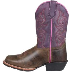Dan Post Girls' Majesty Square Toe Cowgirl Boots 10 Dan Post Girls' Majesty Square Toe Cowgirl Boots -Western Cowboy Equipment Store DNP DPC2947