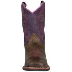 Dan Post Girls' Majesty Square Toe Cowgirl Boots 13 Dan Post Girls' Majesty Square Toe Cowgirl Boots -Western Cowboy Equipment Store DNP DPC2947 3