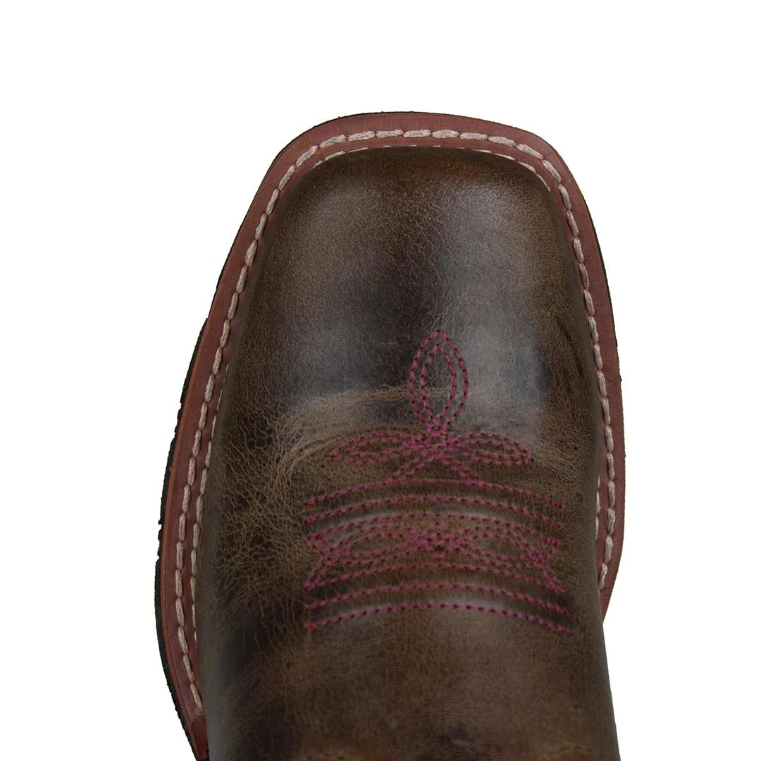 Dan Post Girls' Majesty Square Toe Cowgirl Boots 7 Dan Post Girls' Majesty Square Toe Cowgirl Boots - Image 7