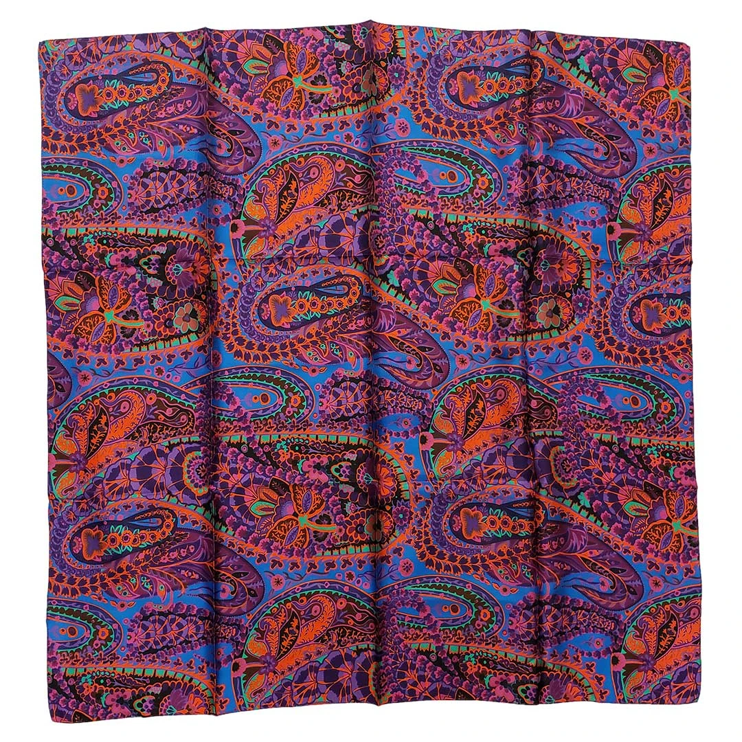 Austin Accent Paisley Print Wild Rag 2 Austin Accent Paisley Print Wild Rag - Image 2