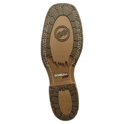 Double-H Men's Grissom Square Toe Cowboy Boots -Western Cowboy Equipment Store HHB DH4644 BTM