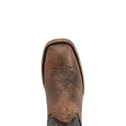 Double-H Men's Grissom Square Toe Cowboy Boots -Western Cowboy Equipment Store HHB DH4644 TOE