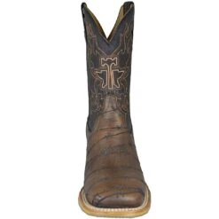 Tin Haul Men's Longhorn Lights Out Cowboy Boots -Western Cowboy Equipment Store KAR 1420077393EE 5