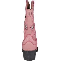 Roper Girls' Flashy Round Toe Cowgirl Boots -Western Cowboy Equipment Store KAR 1812011202 2