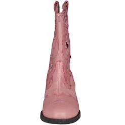 Roper Girls' Flashy Round Toe Cowgirl Boots -Western Cowboy Equipment Store KAR 1812011202 3