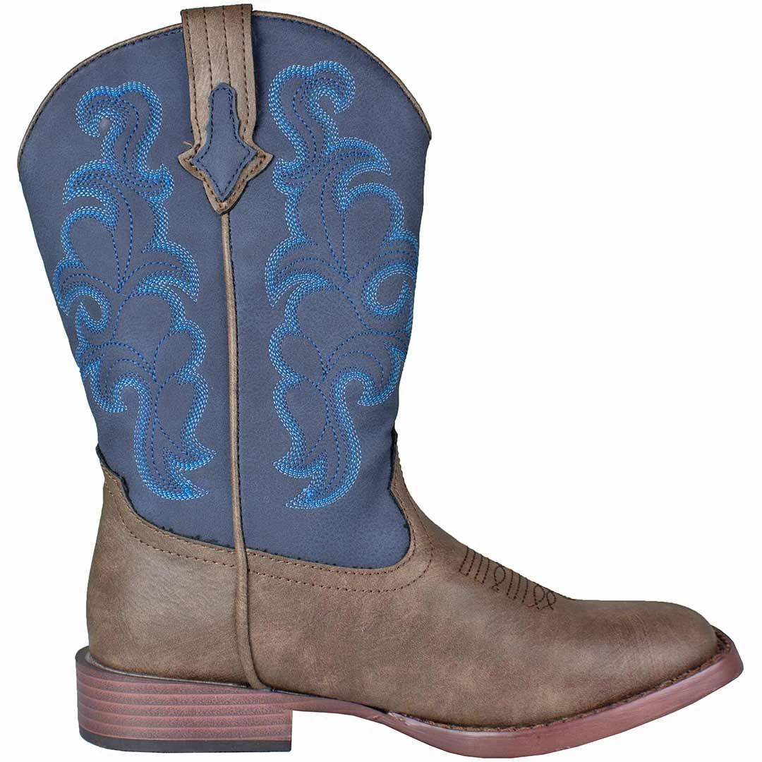 Roper Youth Boys' Blue Shaft Cowboy Boots 3 Roper Youth Boys' Blue Shaft Cowboy Boots - Image 3
