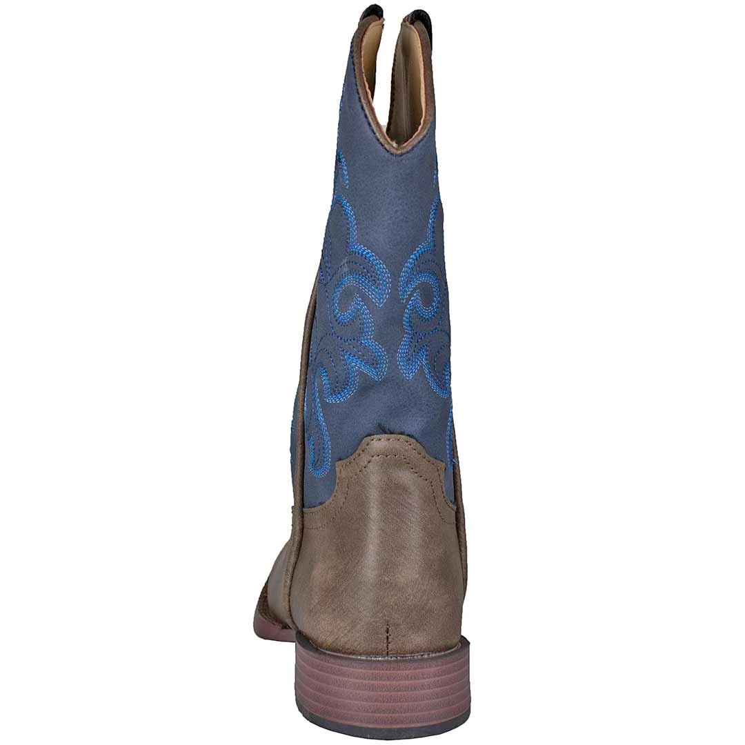 Roper Youth Boys' Blue Shaft Cowboy Boots 4 Roper Youth Boys' Blue Shaft Cowboy Boots - Image 4