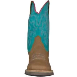 Roper Youth Girls' Turquoise Shaft Cowgirl Boots -Western Cowboy Equipment Store KAR 91199991073 3