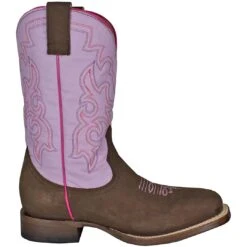 Roper Youth Girls' Pink Shaft Cowgirl Boots -Western Cowboy Equipment Store KAR 9119999115c