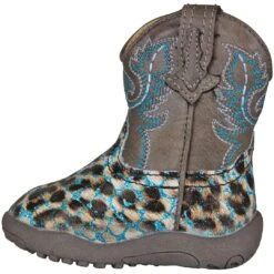 Roper Baby Girls' Glitter Leopard Cowgirl Boots -Western Cowboy Equipment Store KAR 91619012562 6959265a 090f 47f5 9290 111fb0aea0c6