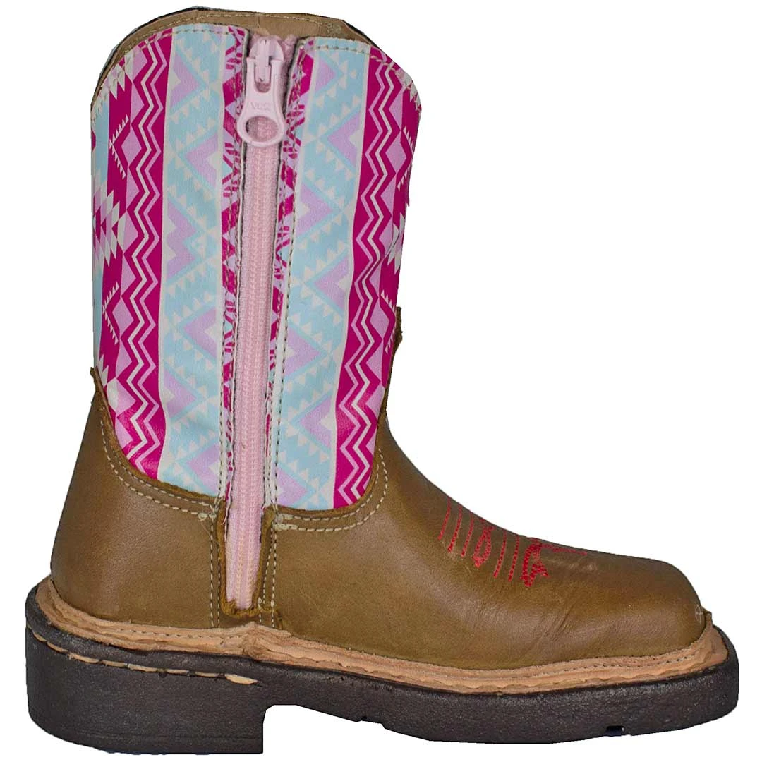Roper Toddler Girls' Aztec Shaft Cowgirl Boots 3 Roper Toddler Girls' Aztec Shaft Cowgirl Boots - Image 3