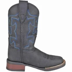 Roper Kids' Cowhide Square Toe Cowboy Boots -Western Cowboy Equipment Store KAR 9189111201 1