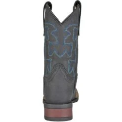 Roper Kids' Cowhide Square Toe Cowboy Boots -Western Cowboy Equipment Store KAR 9189111201 2