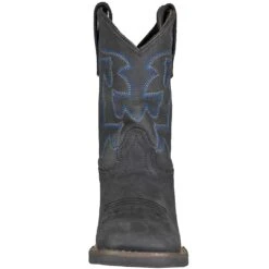 Roper Kids' Cowhide Square Toe Cowboy Boots -Western Cowboy Equipment Store KAR 9189111201 3
