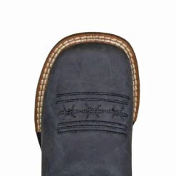 Roper Kids' Cowhide Square Toe Cowboy Boots -Western Cowboy Equipment Store KAR 9189111201 4