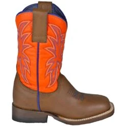 Roper Kids' Orange Shaft Cowboy Boots -Western Cowboy Equipment Store KAR 9189991117 3